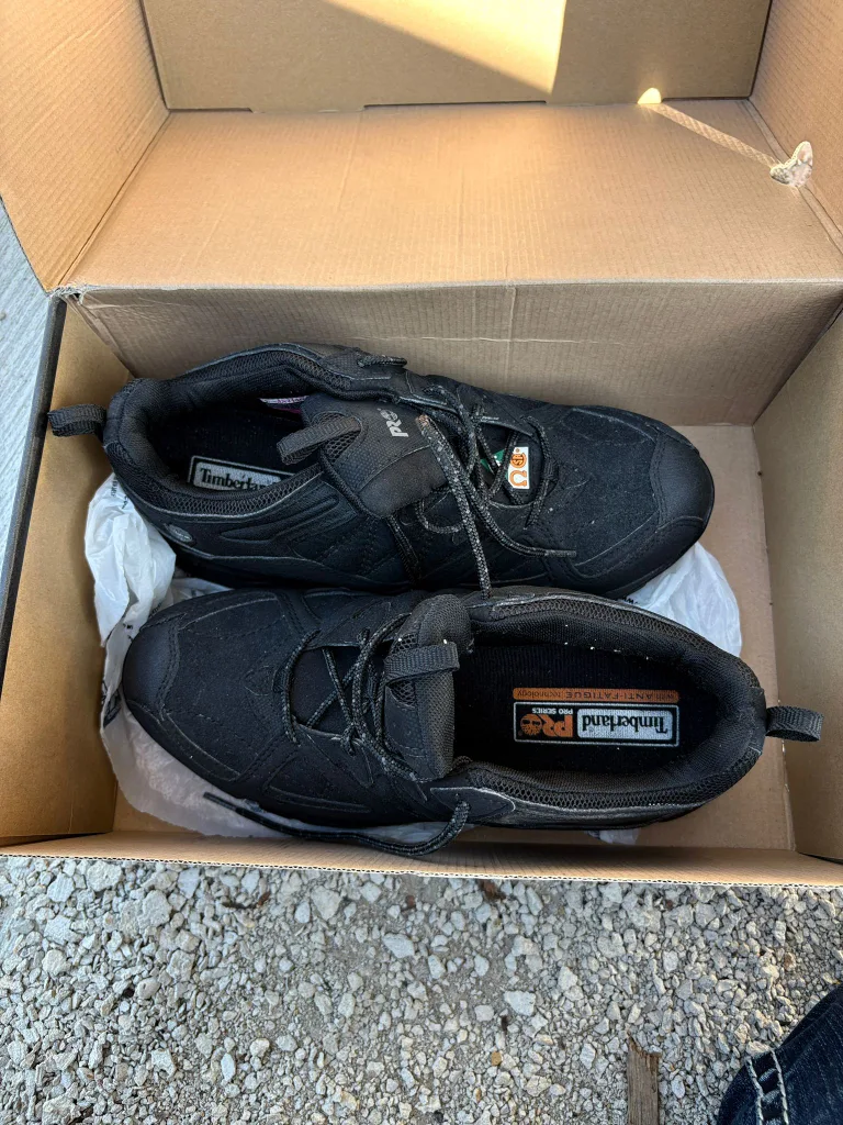 Timberland PRO Series Black Work Shoes thumbnail