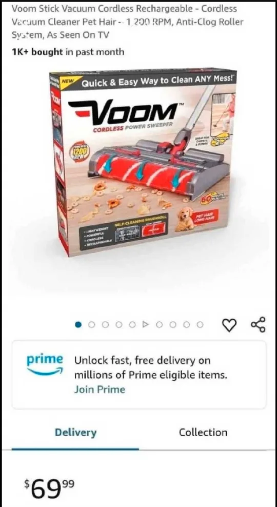 Cordless Voom Cleaner image indicator(2)