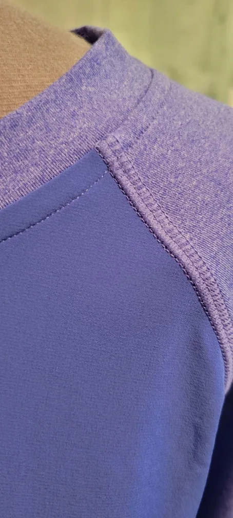 Cutter and Buck Wicking Blue Long Sleeve Top XXL image indicator(5)