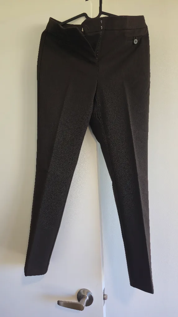 Melanie Lyne Dark Brown Dress Pants image indicator(2)