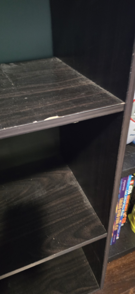 Black 6-Cube Storage Shelf - photo 4