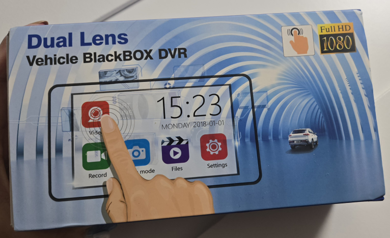 Dual Lens Vehicle BlackBOX DVR - New