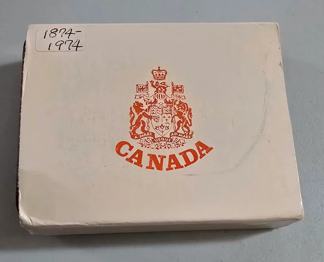 1974 Winnipeg Canada Dollar Coin with Box thumbnail