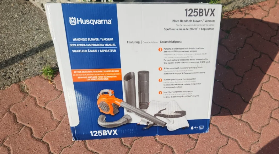 Husqvarna 125BVX Handheld Blower/Vacuum - New in Box! image indicator(5)