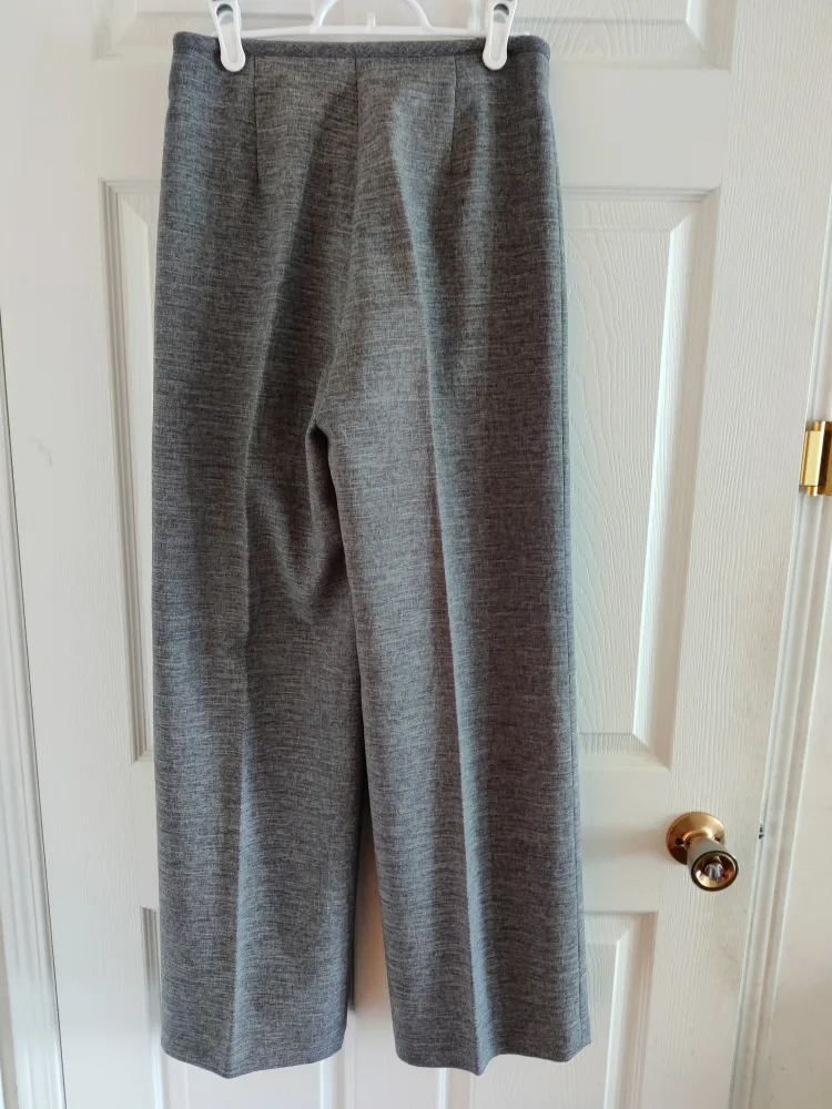 Michel Renée Grey Pants - Size 38 image indicator(3)