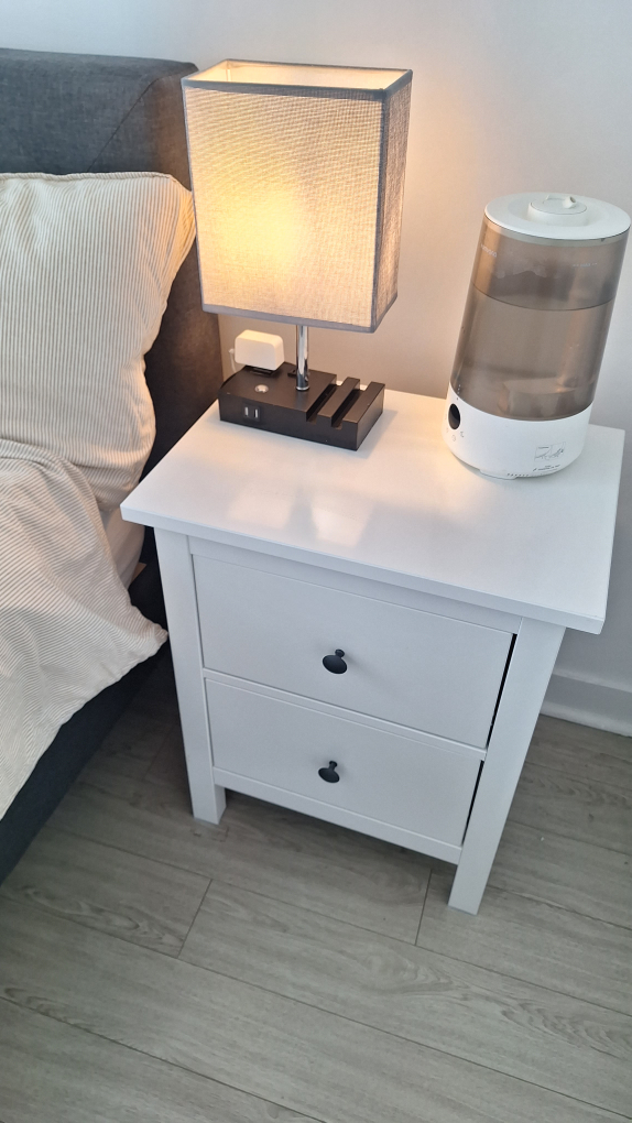 Bedside lamp x2 touch control usb - photo 2