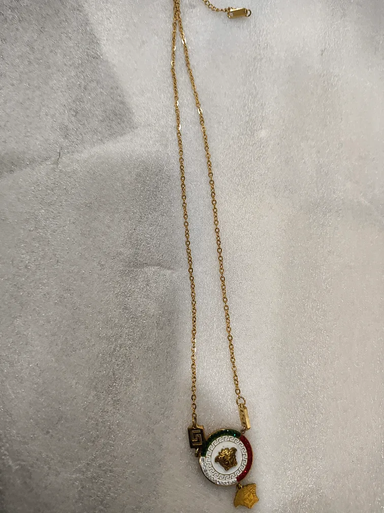 Versace Gold Necklace (Sales) image indicator(5)