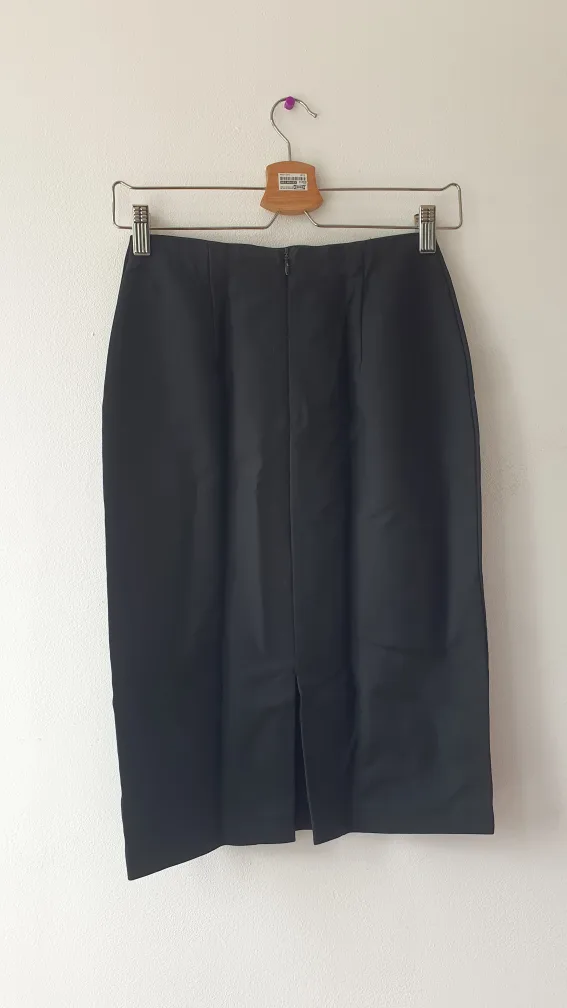 Pencil Skirt - Black and Pink Patterned image indicator(6)