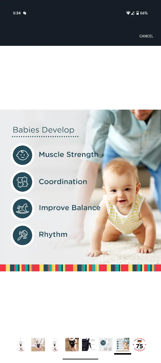 Jolly Jumper Baby Exerciser image indicator(6)