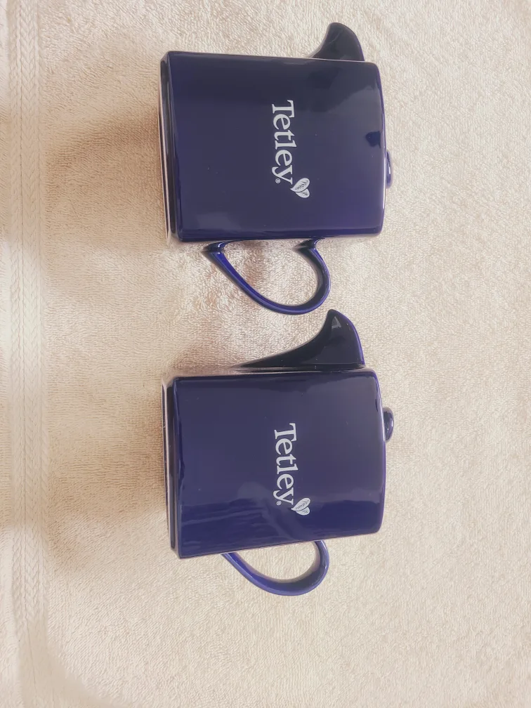2 NEW Tetley Cobalt Bkue Teapot thumbnail