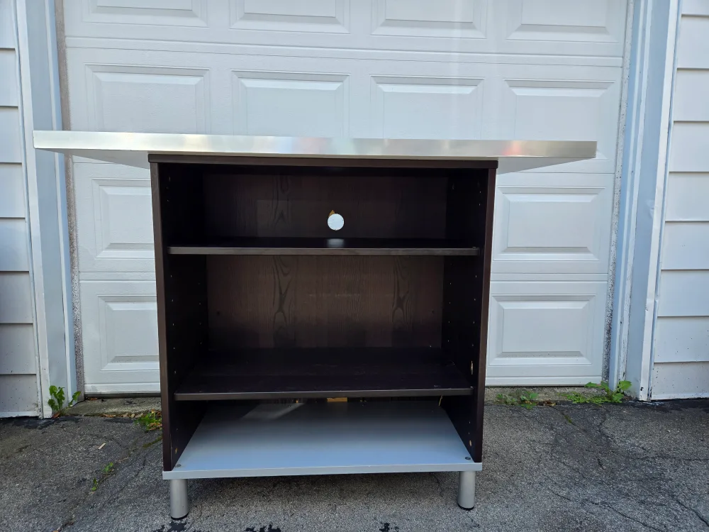 FREE.....Dark Brown/gray Cabinet thumbnail