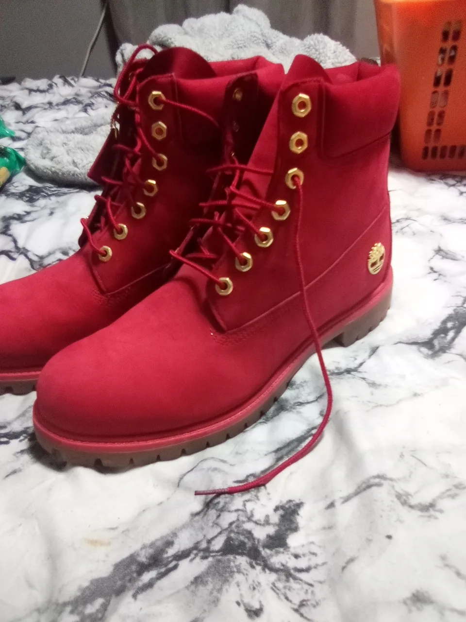 Timberland Boots Red size 12 thumbnail