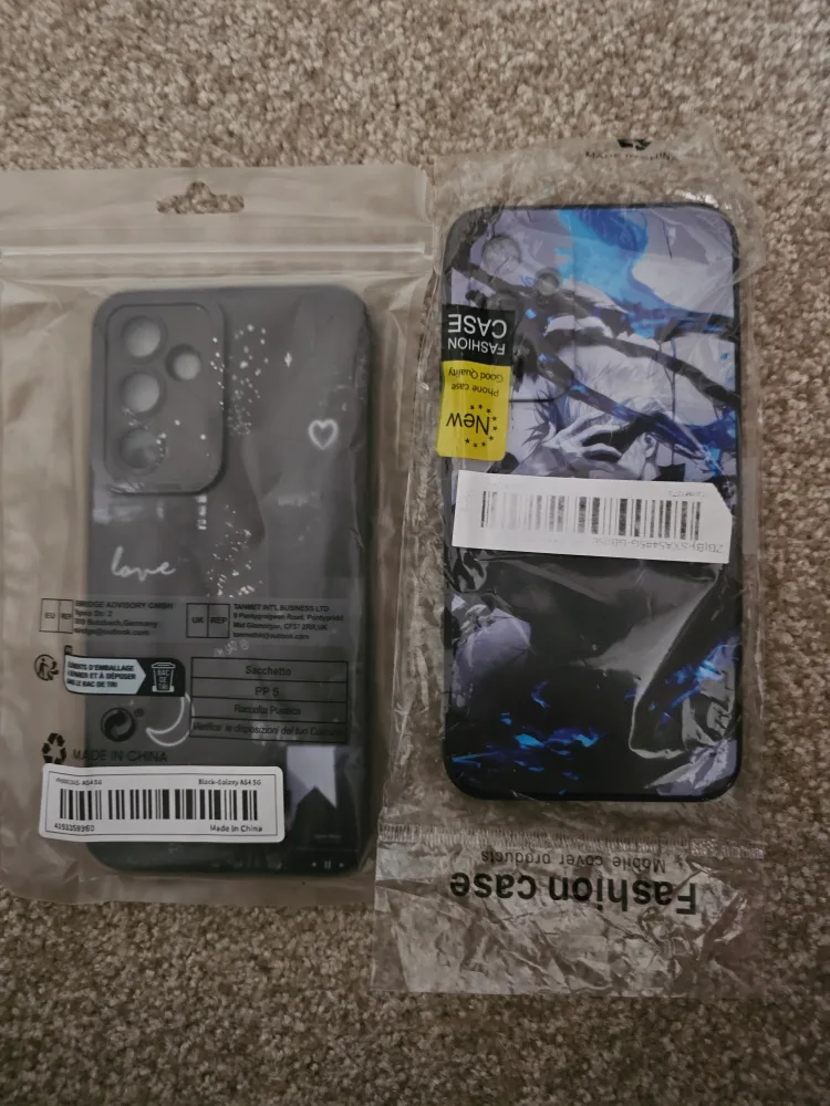 New Black Galaxy A54 5G Phone Case image indicator(6)