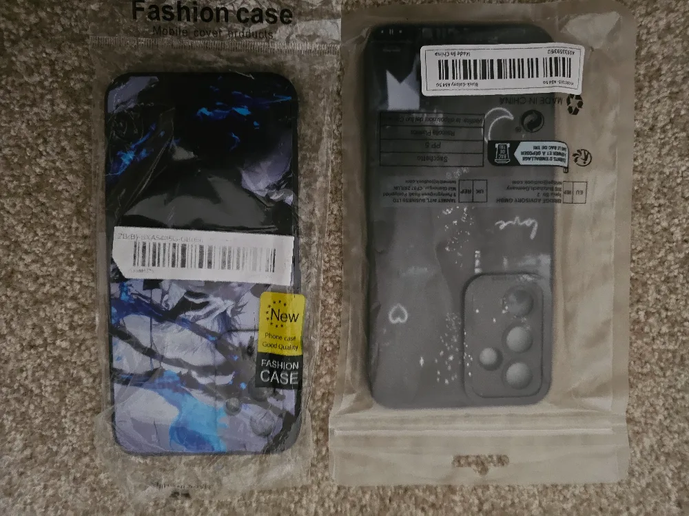 New Black Galaxy A54 5G Phone Case