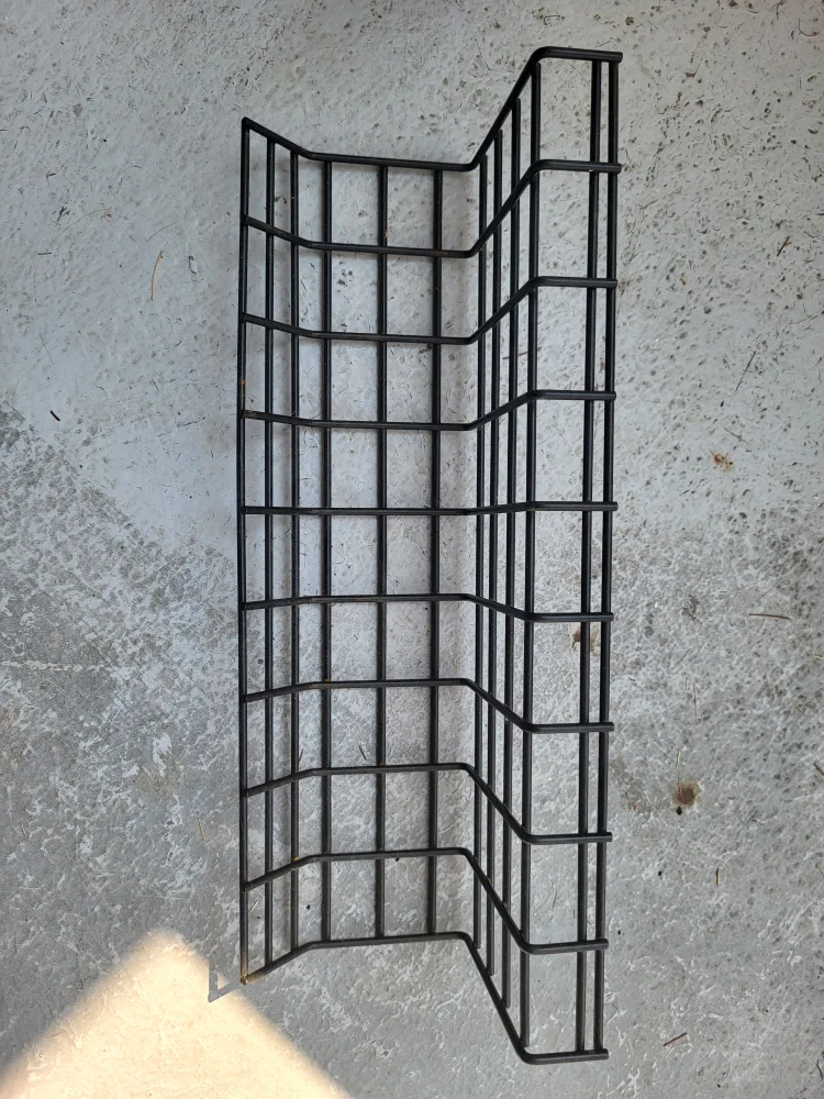 Black Metal Wire garden Shelf thumbnail