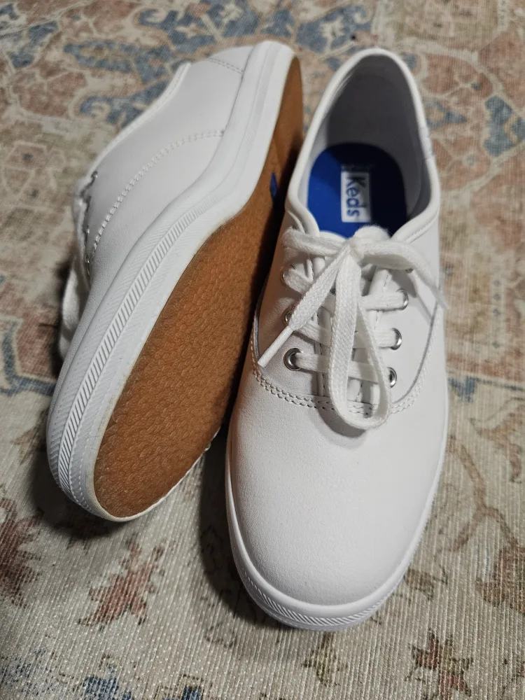 $20 Keds Women's Champion Originals White Sneakers - Size 6