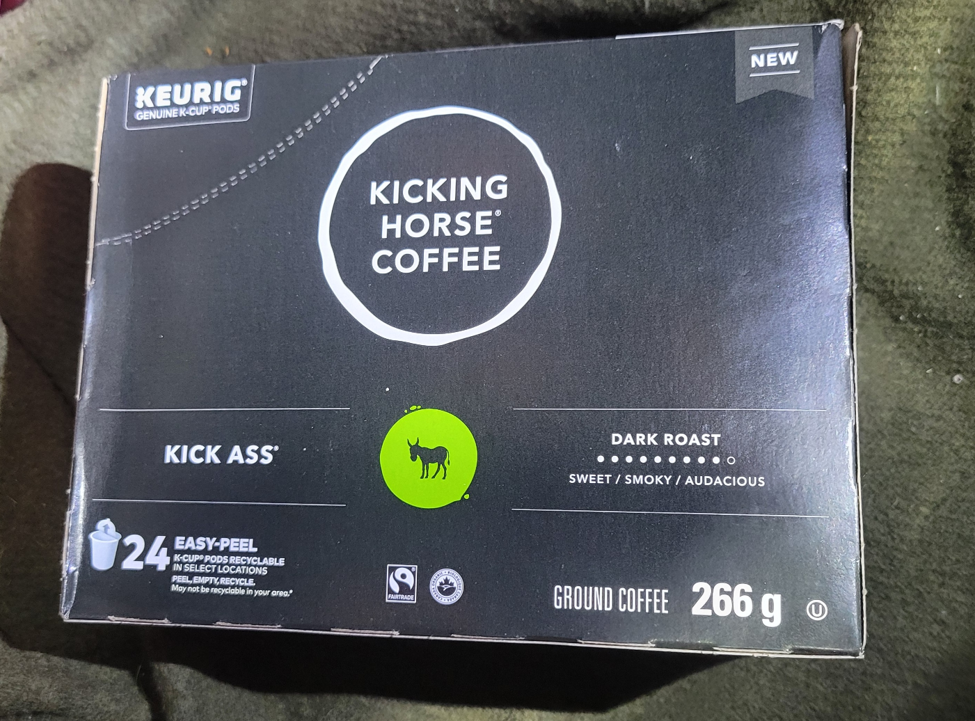 Kicking Horse Coffee: "Kick Ass" Dark Roast K-Cups (24 pack) - photo 2