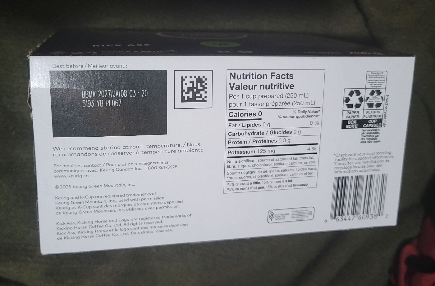 Kicking Horse Coffee: "Kick Ass" Dark Roast K-Cups (24 pack) - photo 5