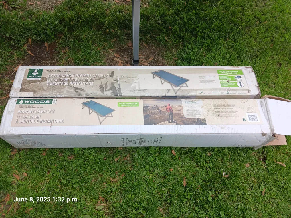 Woods Extra-Large Instant Camp Cot image indicator(7)