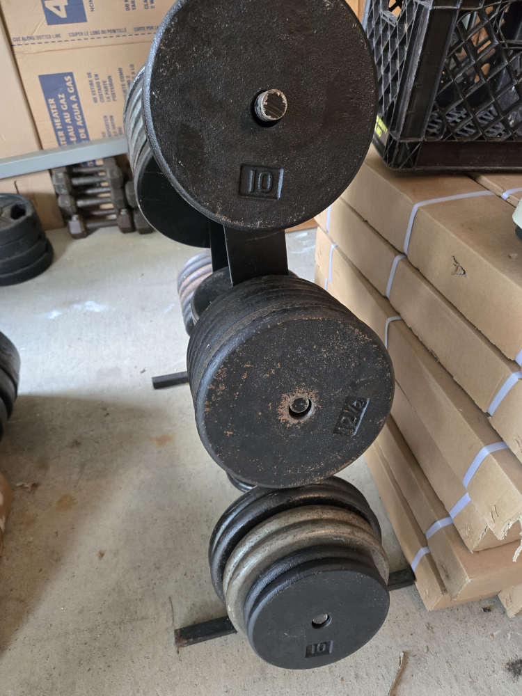 Pancake Style 1inch Standard Weight Plates - photo 2