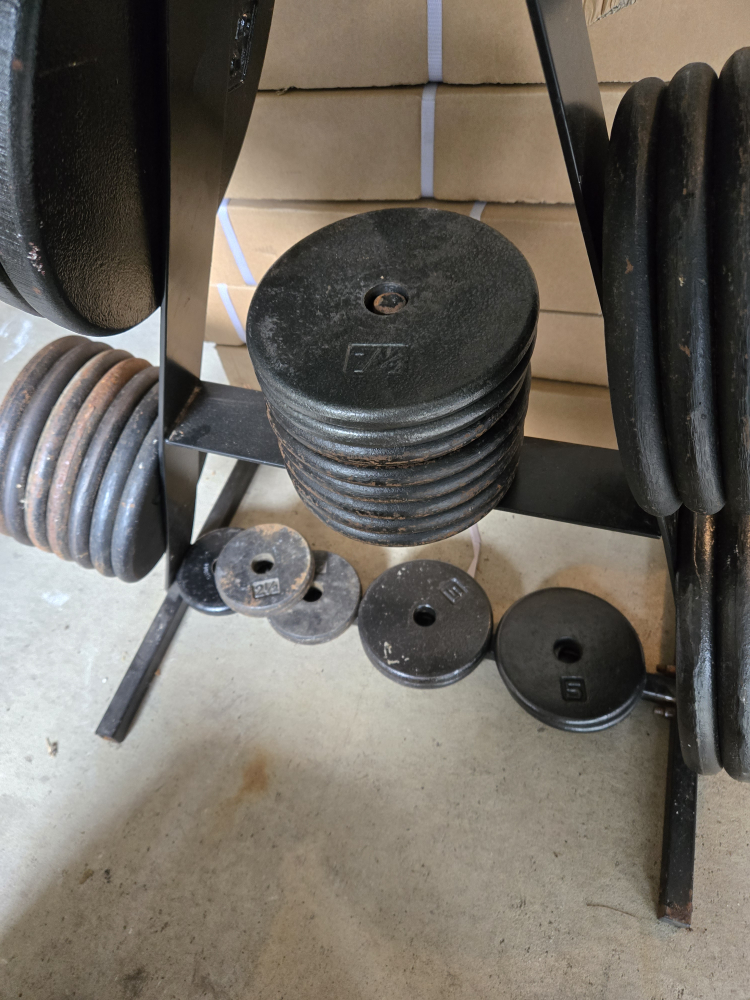 Pancake Style 1inch Standard Weight Plates - photo 3
