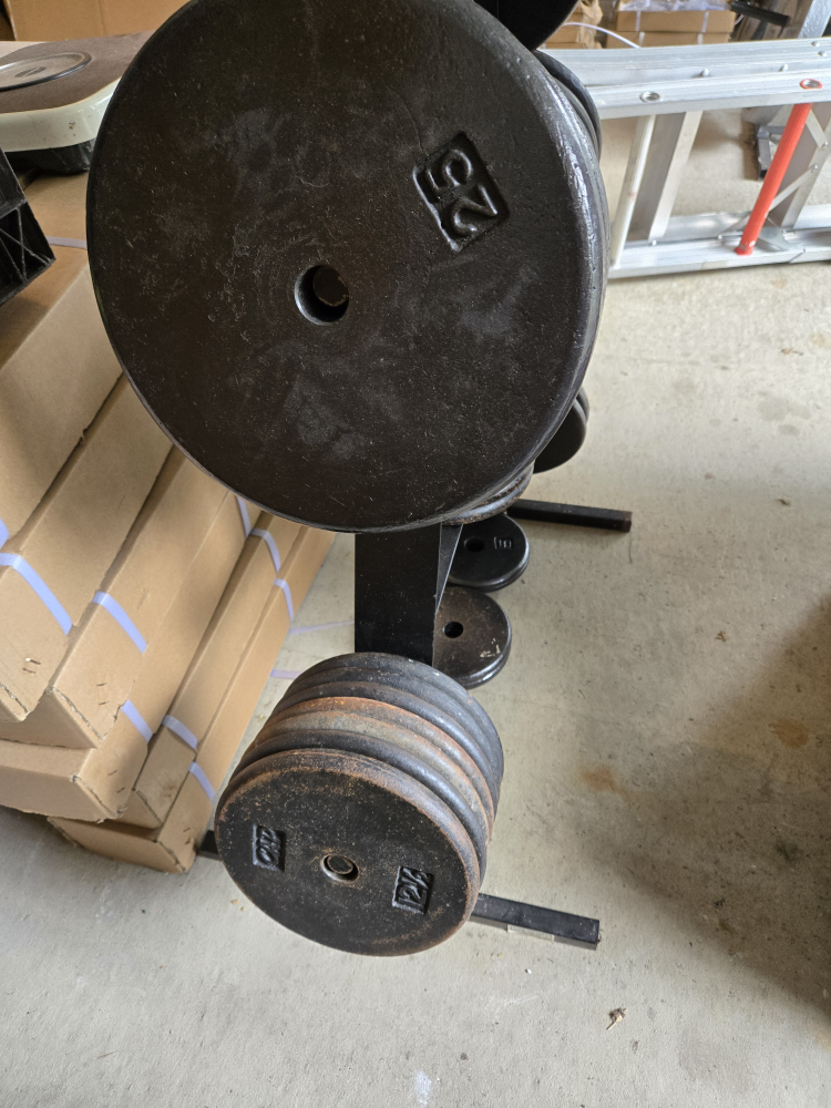 Pancake Style 1inch Standard Weight Plates - photo 4