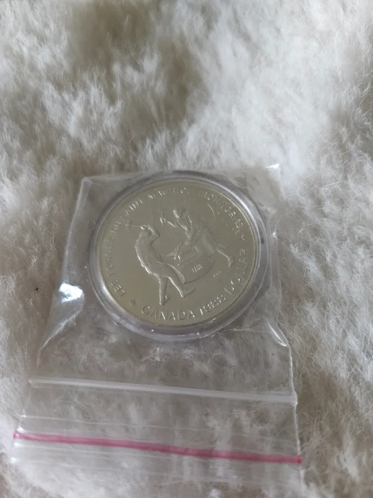 1988 Canada Dollar - Les Forges du Saint-Maurice image indicator(5)