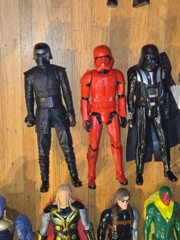 Marvel & DC Action Figures Lot $5-10 each OBO for the Lot image indicator(8)