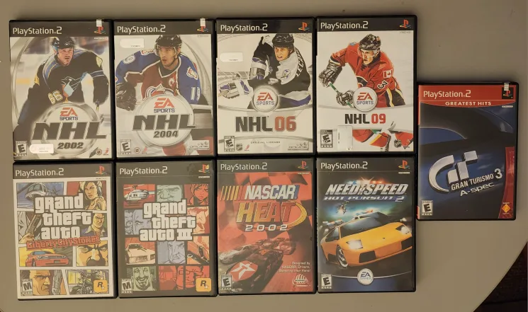Assorted PlayStation 2 Games thumbnail