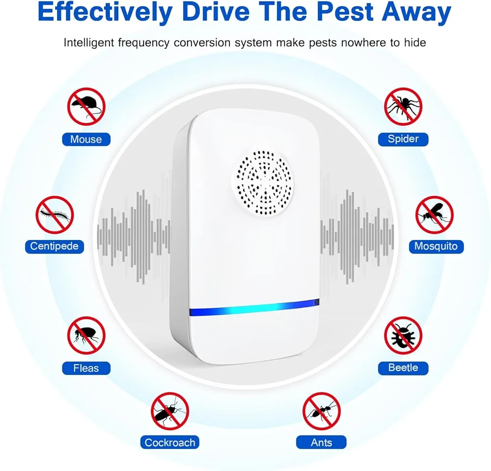 4 Ultrasonic Pest Repeller Plugs - photo 3