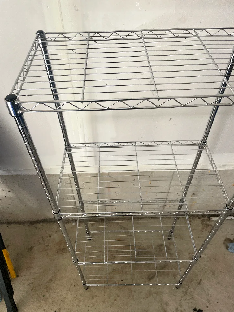 Chrome Wire Shelving Unit image indicator(2)