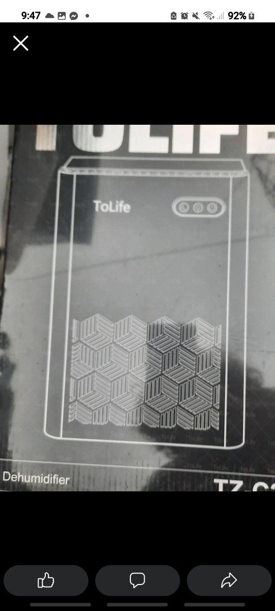 ToLife Dehumidifier TZ-C02