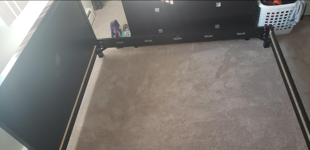 Dark Brown Bed Frame - Queen Size