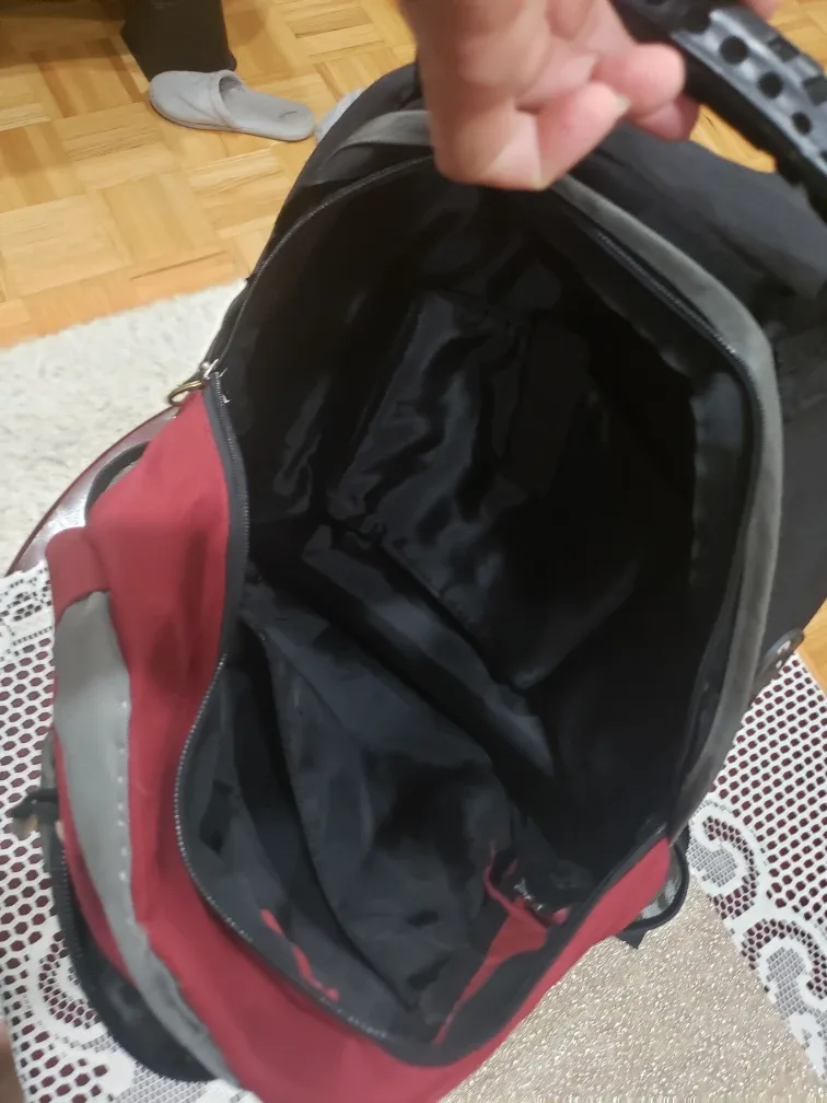 Jump Backpack - Red & Grey with bonus gift image indicator(10)