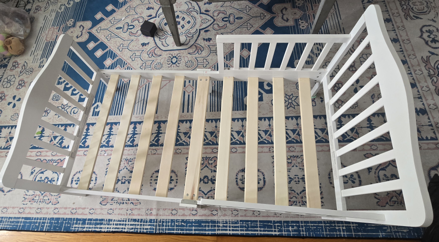 White Toddler Bed