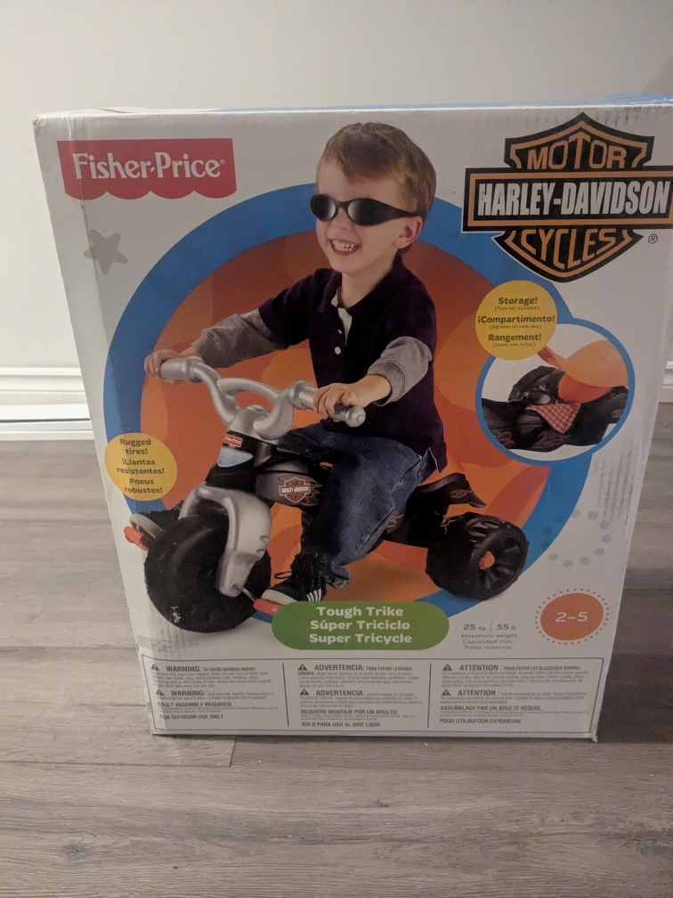 Fisher-Price Harley-Davidson Tough Trike (2-5 yrs)