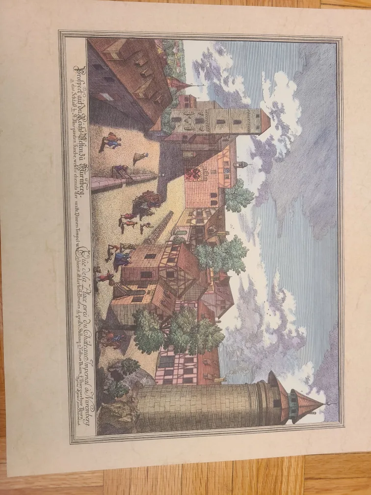 LOT OF 8 LITHOGRAPHS BY JOHANN ADAM DELSENBACH thumbnail