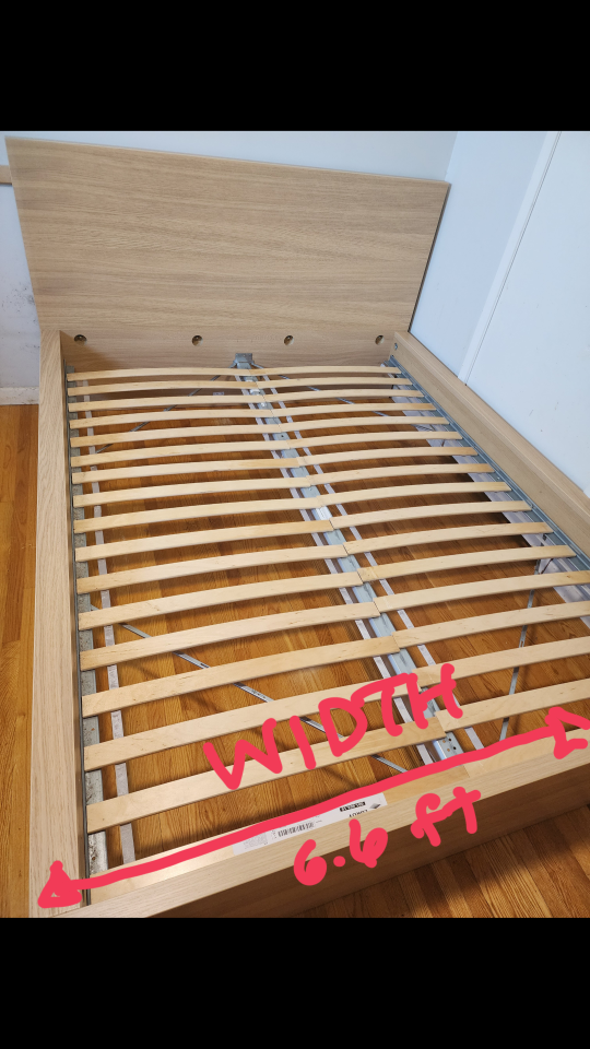 IKEA Bed Frame - Full Size/ fits queen size mattress - photo 4