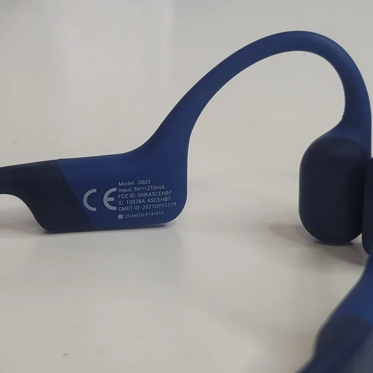 Shokz S803 Blue OpenMove Bone Conduction Headphones image indicator(4)