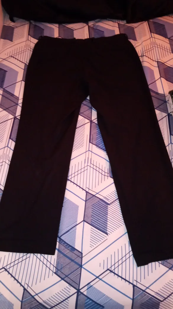 Calvin Klein Black Dress Pants 34W x 30L image indicator(3)