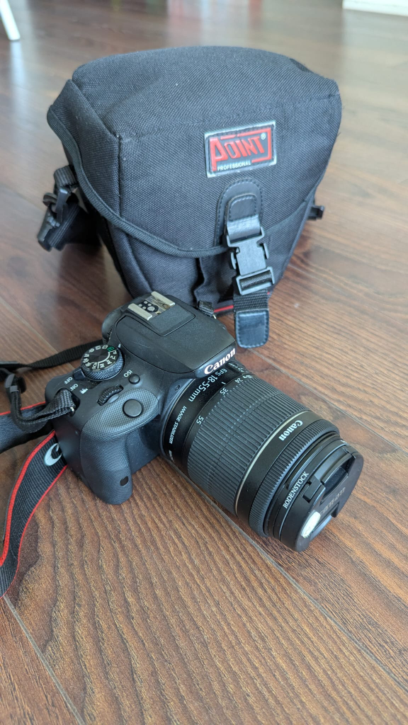 Canon EOS Rebel SL1 DSLR Camera + 18–55mm Lens + Camera Bag - photo 2