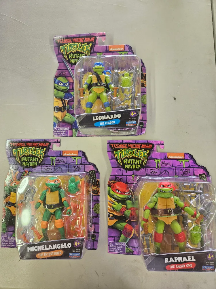 Teenage Mutant Ninja Turtles Mutant Mayhem Action Figures