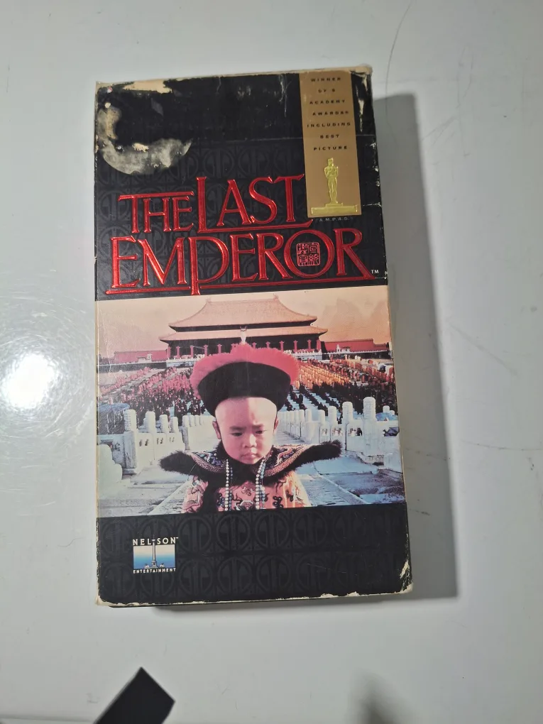The Last Emperor VHS Tape thumbnail