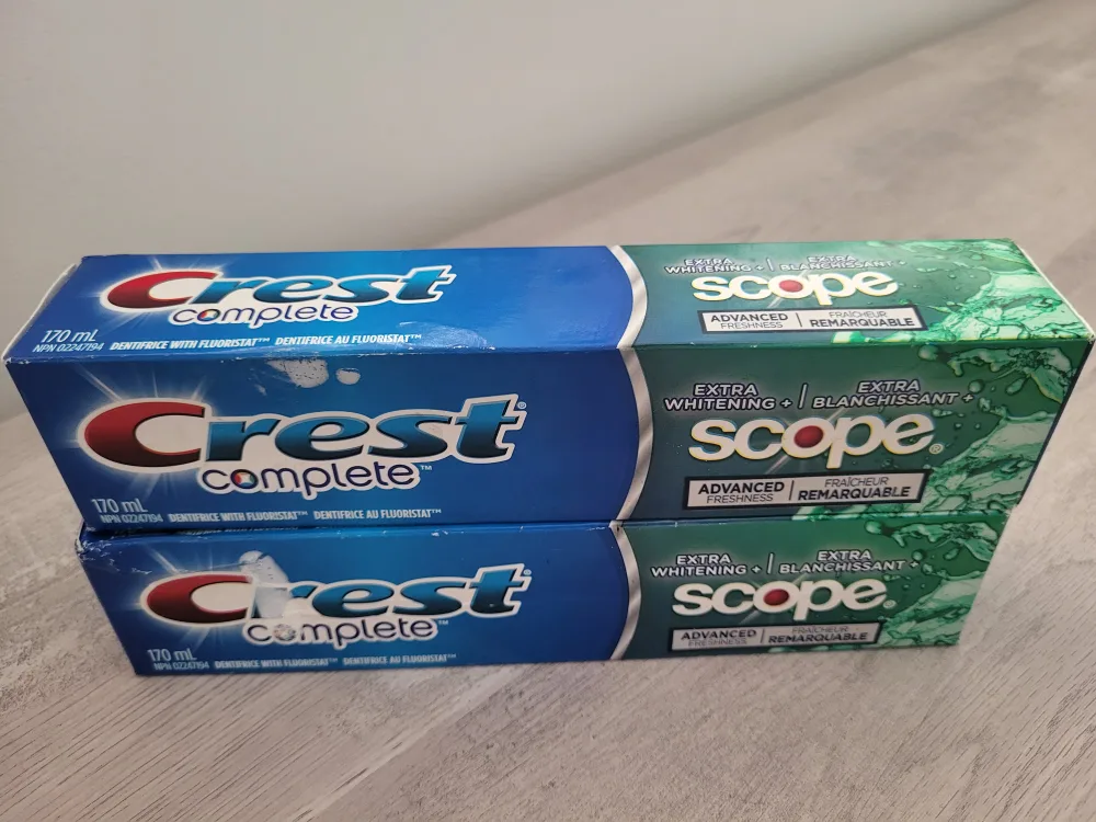 Crest Complete & Scope Toothpaste (170ml) thumbnail