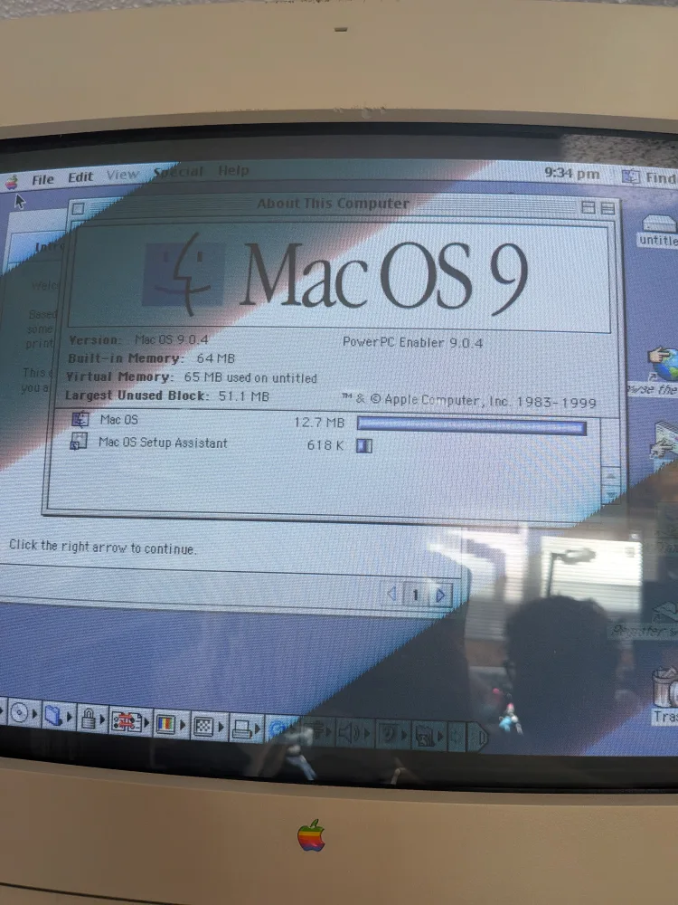 Rare Macintosh Performa 5200CD, Upgraded image indicator(2)