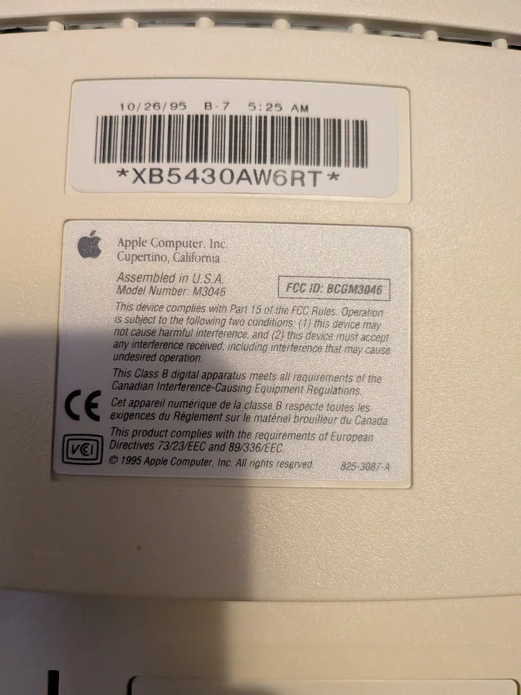 Rare Macintosh Performa 5200CD, Upgraded image indicator(6)