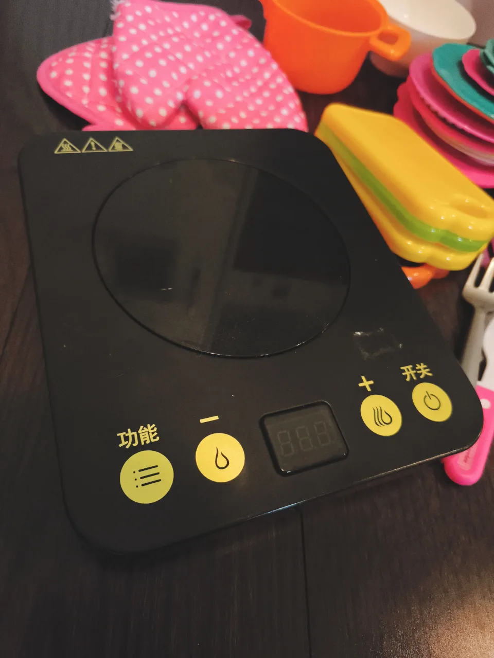 Kids Pretend Play Kitchen Set image indicator(6)