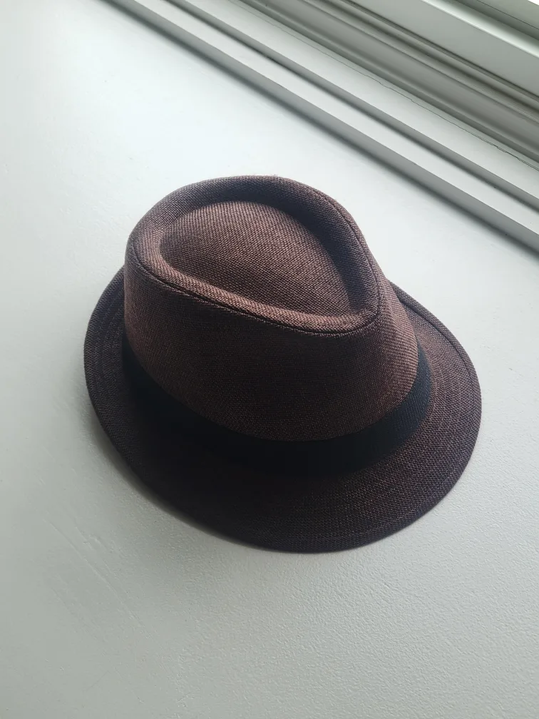 New Beau Chapeau Fedora Brown Hat thumbnail