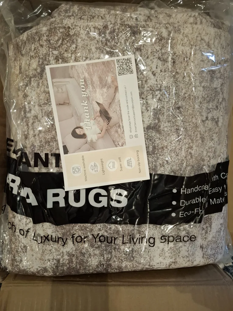 Ezanta Home Decor Area Rug - Blue, 8' x 10' image indicator(3)