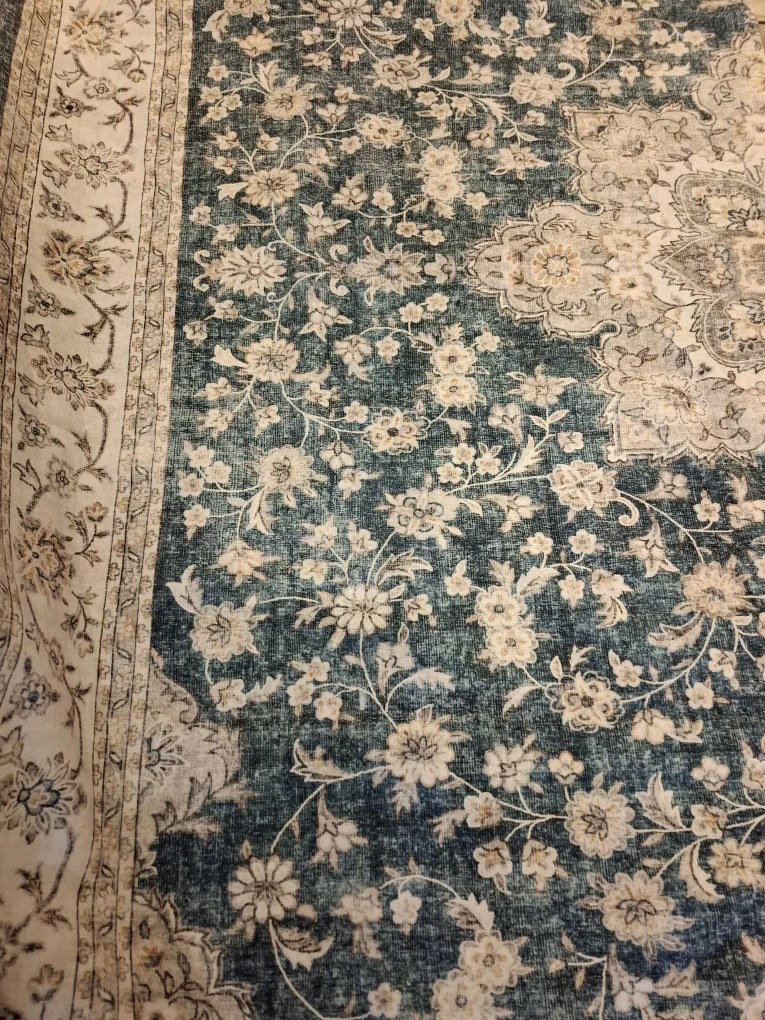 Ezanta Home Decor Area Rug - Blue, 8' x 10' image indicator(4)